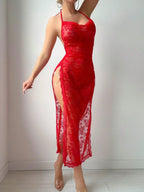 Sexy Lace See-Through Lingerie Set