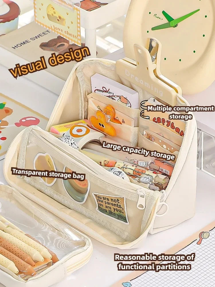 Double-Sided Detachable Stationery Organizer