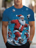 Funny Cartoon Santa Claus T-Shirt