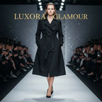 British Elegance Trench Coat - Double-Breasted Windbreaker