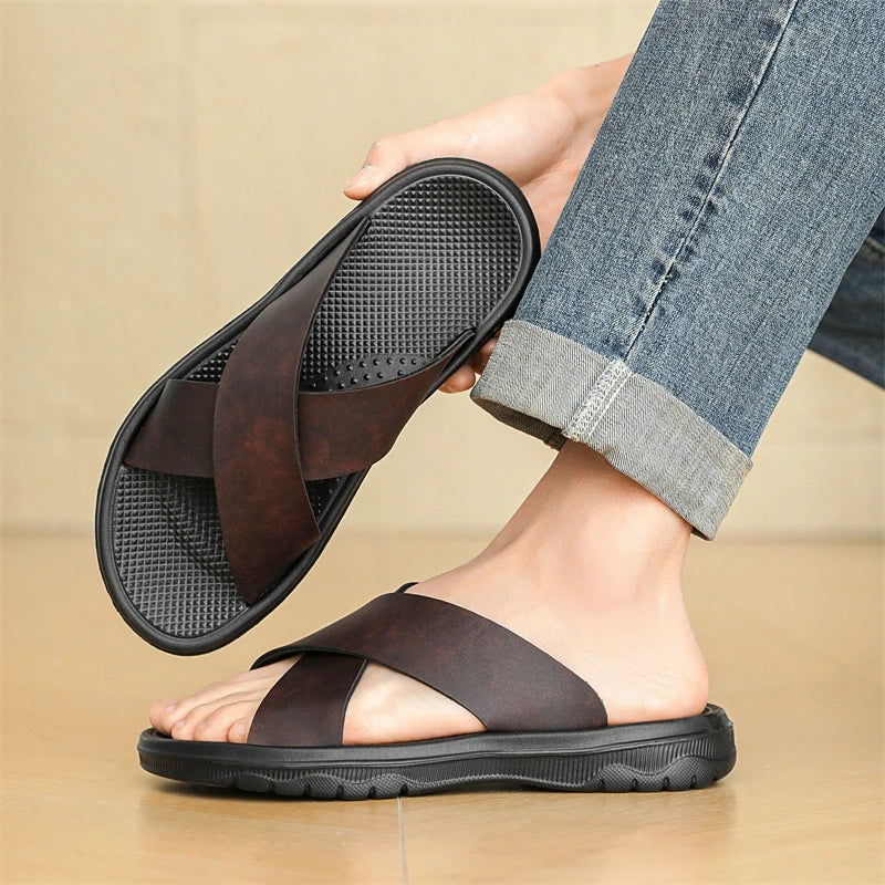 Men’s Genuine Leather Sandals