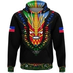 Haiti Flag 3D Print Hoodie