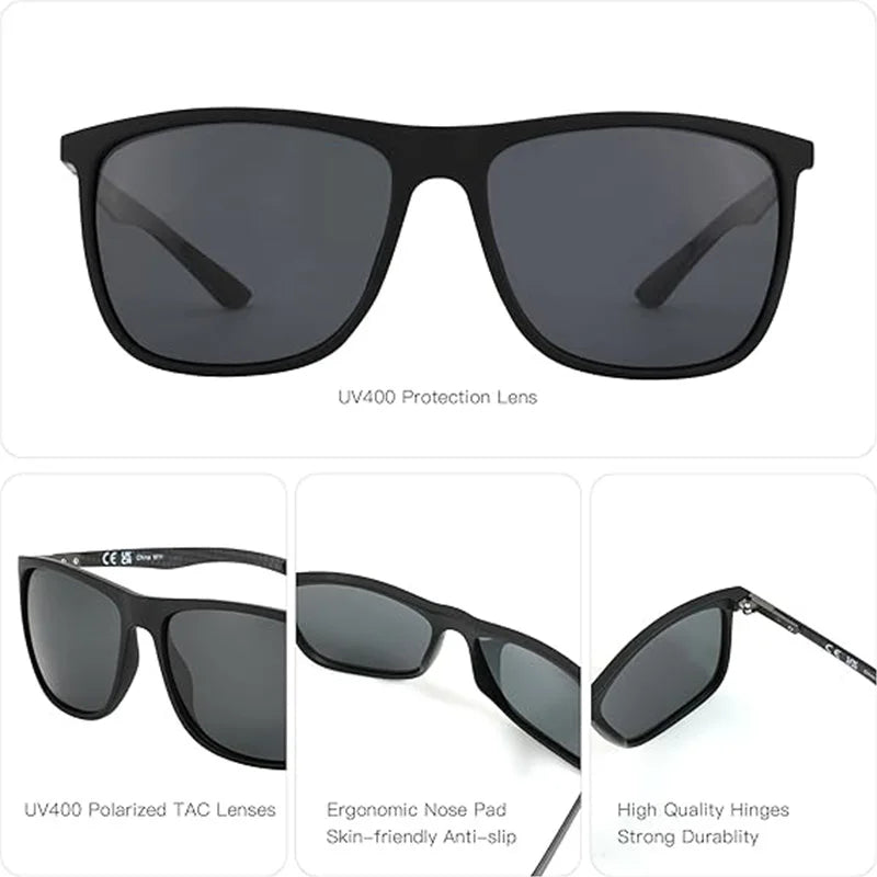 Zenotic Apex Carbon Fiber Polarized Sunglasses