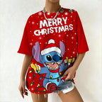Women’s Disney Stitch Christmas Tee