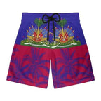Haitian Flag Beach Shorts