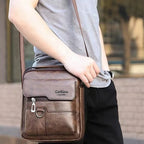 Vintage Messenger Bag – Adjustable Strap, Lightweight Business