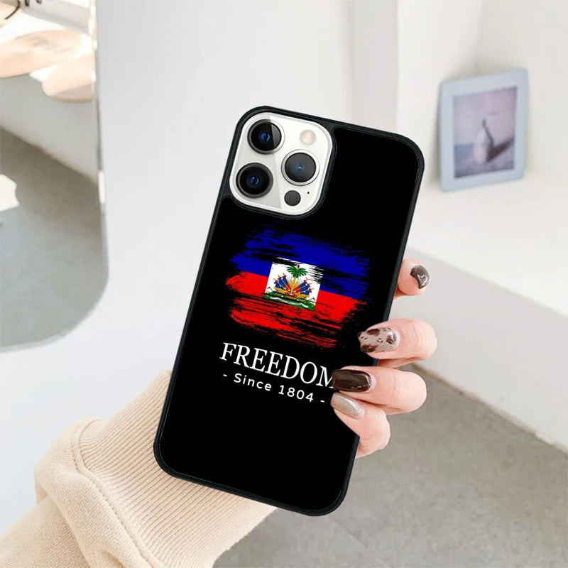 Haiti Flag Phone Case  for iPhone
