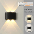 Modern LED Wall  Indoor Outdoor Lamp