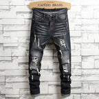 Men’s Slim-Fit Pencil Jeans