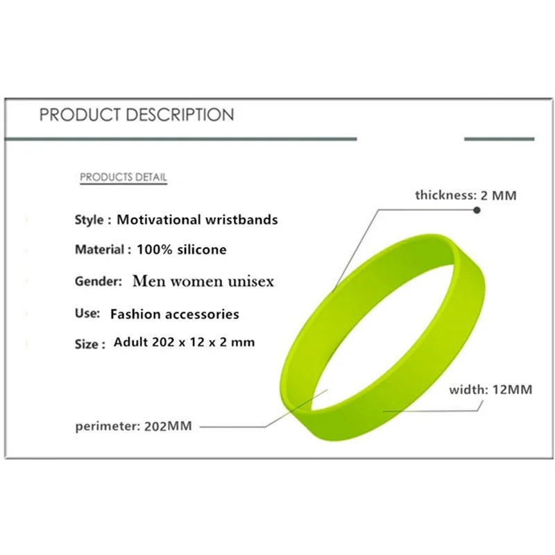 Haitian Flag Rubber Wristbands