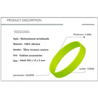 Haitian Flag Rubber Wristbands