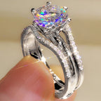 Classic 6-Claw Design Wedding & Engagement Band for Women