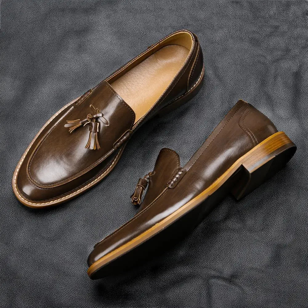 Men's Casual Leather Loafers
