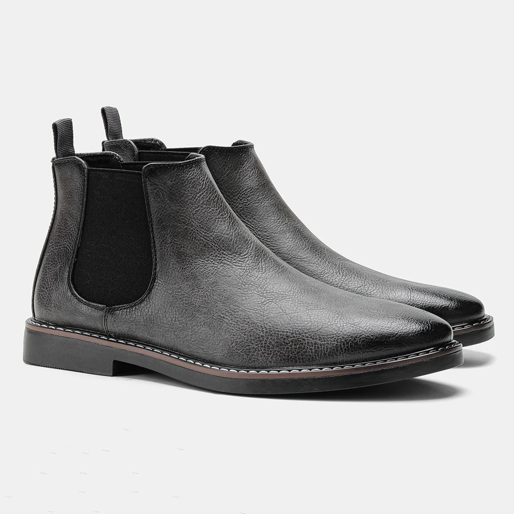 Men’s Chelsea Boots – Retro Leather Fashion