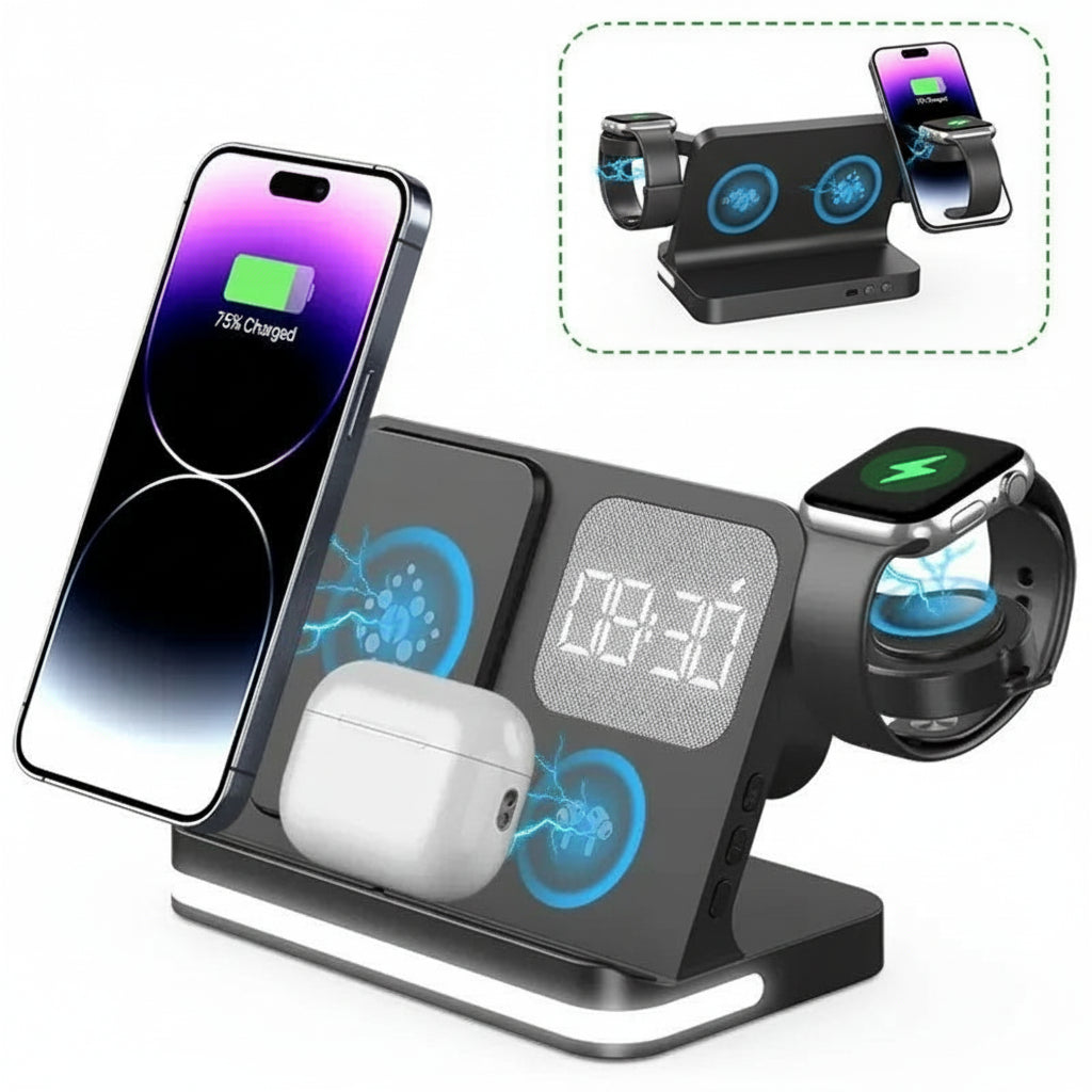 Fast Wireless Charger for iPhone & Samsung