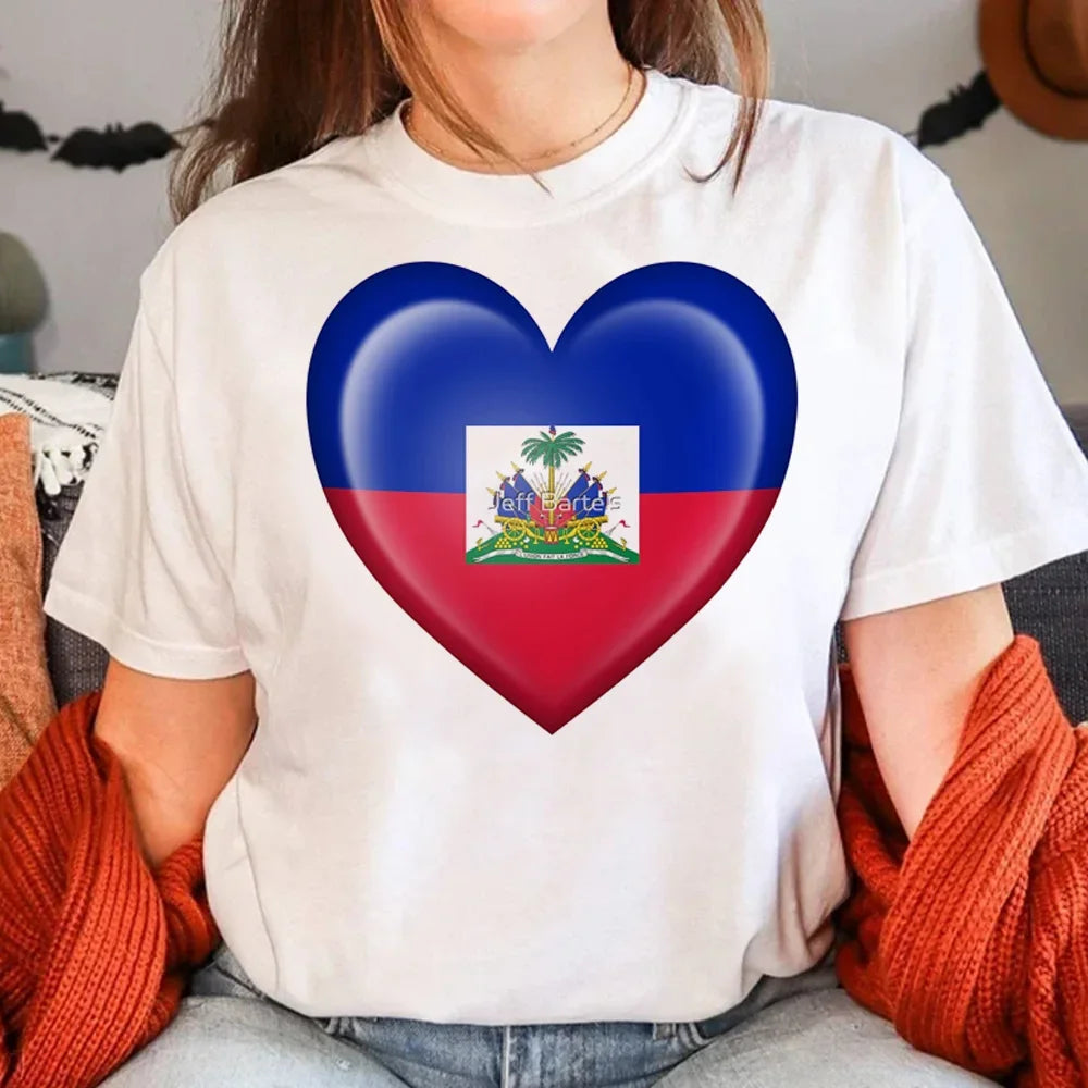 Haiti T Shirt Women Funny