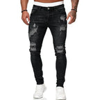 Men’s Ripped Street Style Skinny Jeans