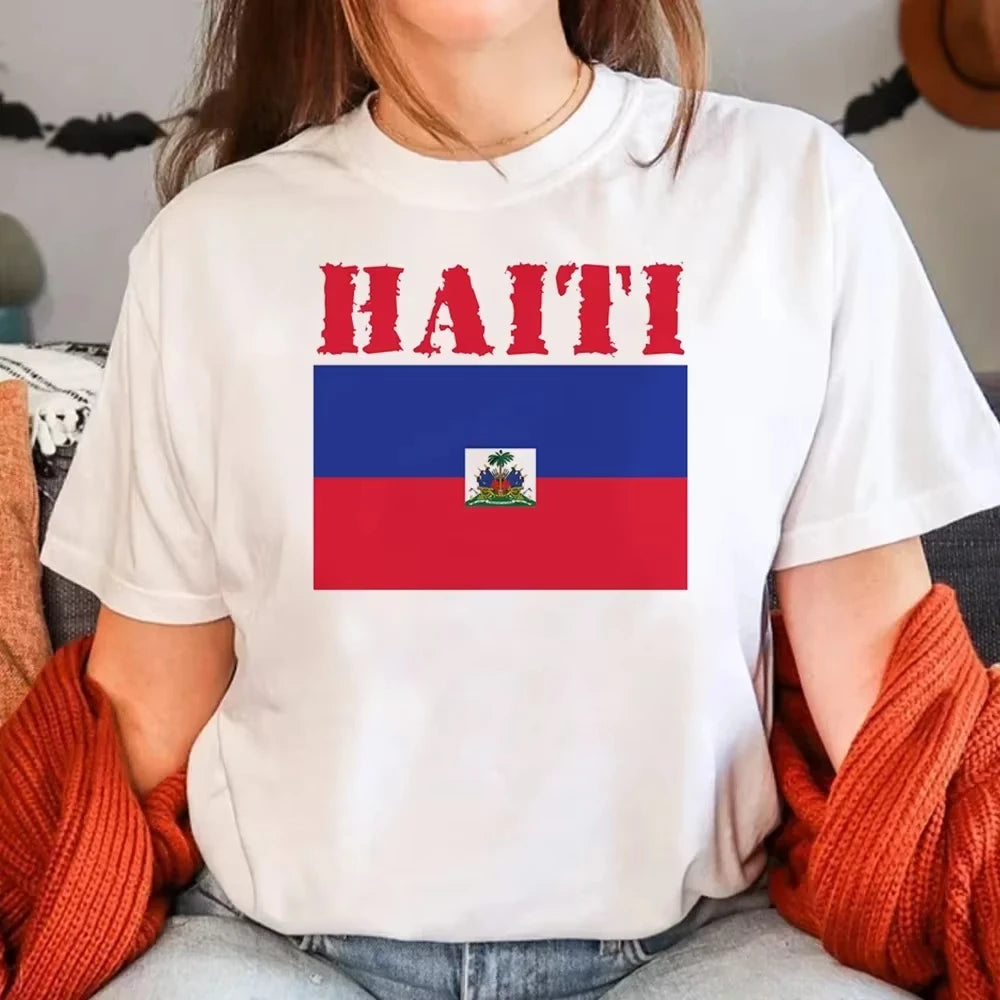 Haiti  T-Shirt – Bold, Fun & Aesthetic Streetwear for Women