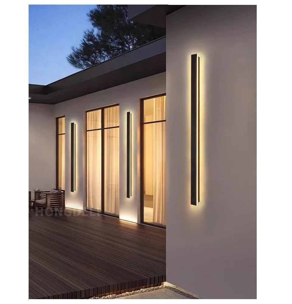 Waterproof Outdoor LED Wall Light – IP65 Modern Aluminum Wall Lamp, Dimmable, 110–240V