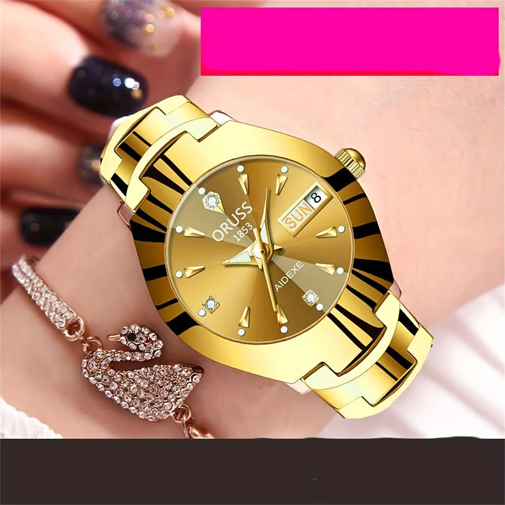 Women's Elegant Calendar Watch