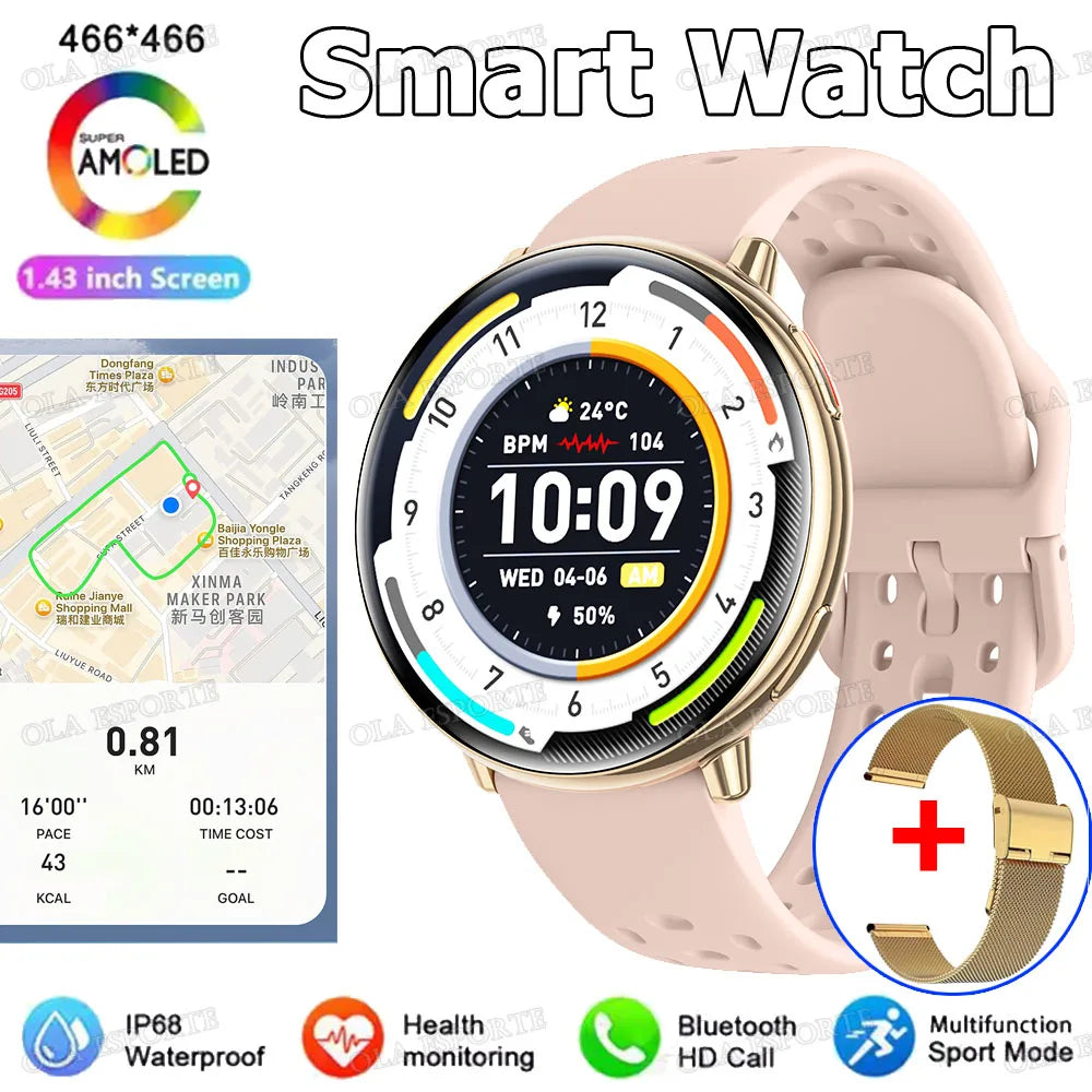 Smartwatch Amazfit Active 2 GPS Smart Watch Men Women Ai GPT Amoled Waterproof Sport