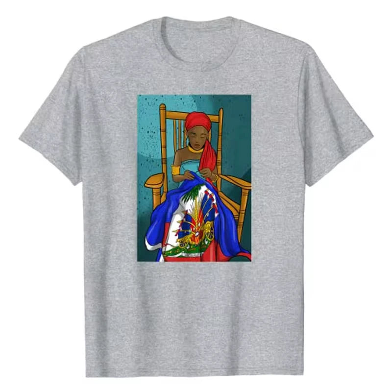 Haitian Pride Wap Konn Joj men T-Shirt Flag Day