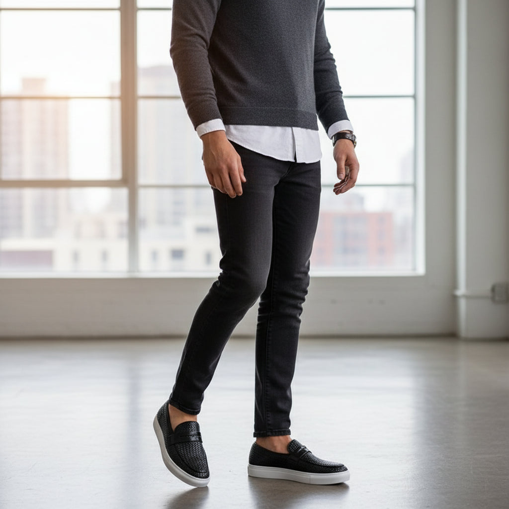 Fashion Slip-On Loafers – Men’s Casual