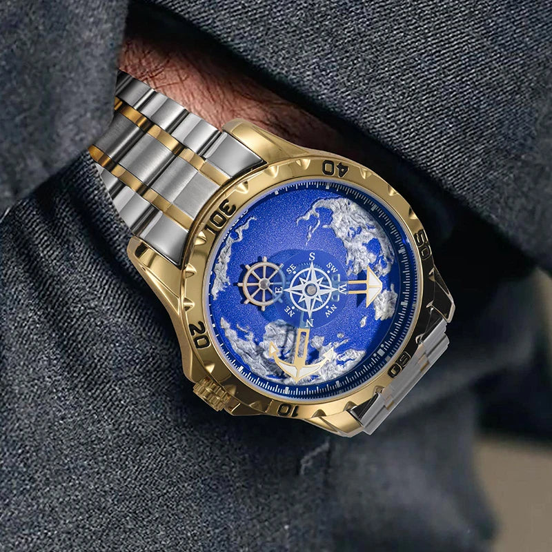 Men’s Nautical Series Traveler Watch