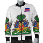 Haiti Flag 3D Bomber Jacket