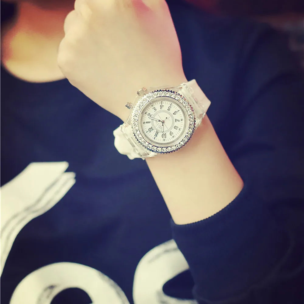 Luxury Dual Display Ladies & Men’s Quartz LED Sport Watch