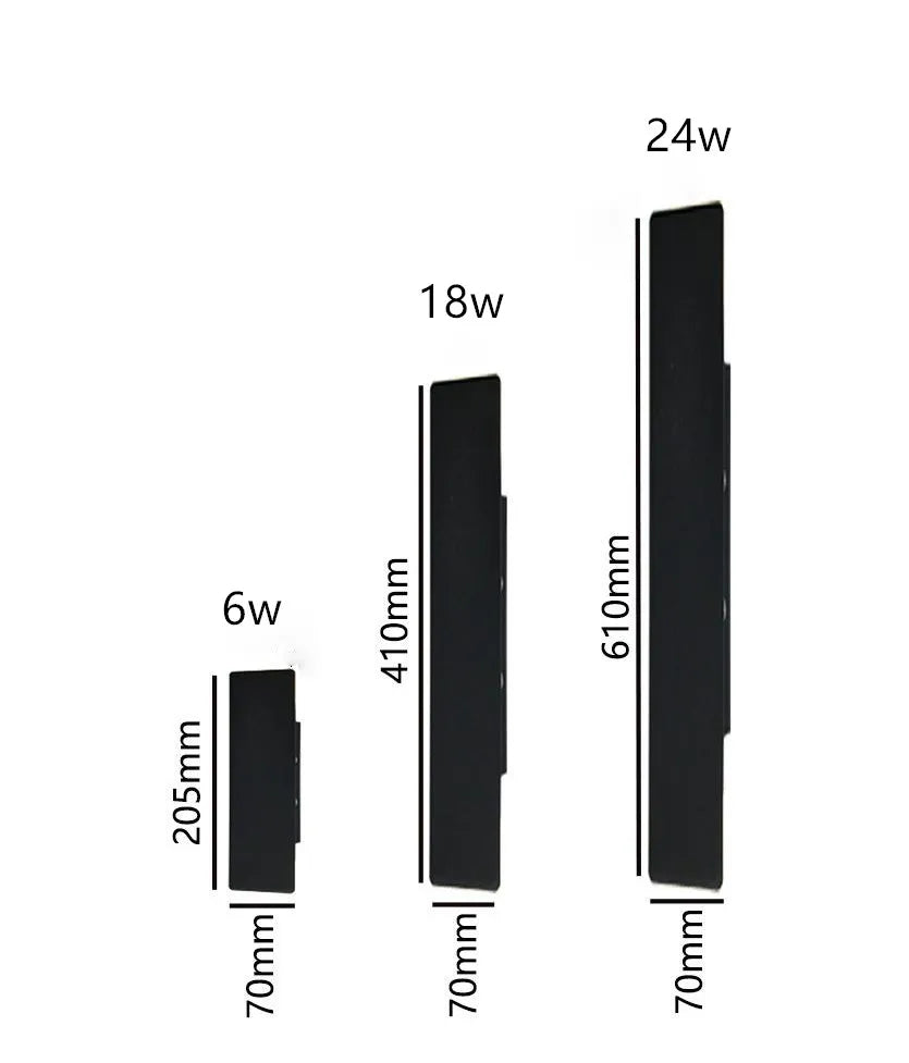 Modern LED Up Down Wall Light