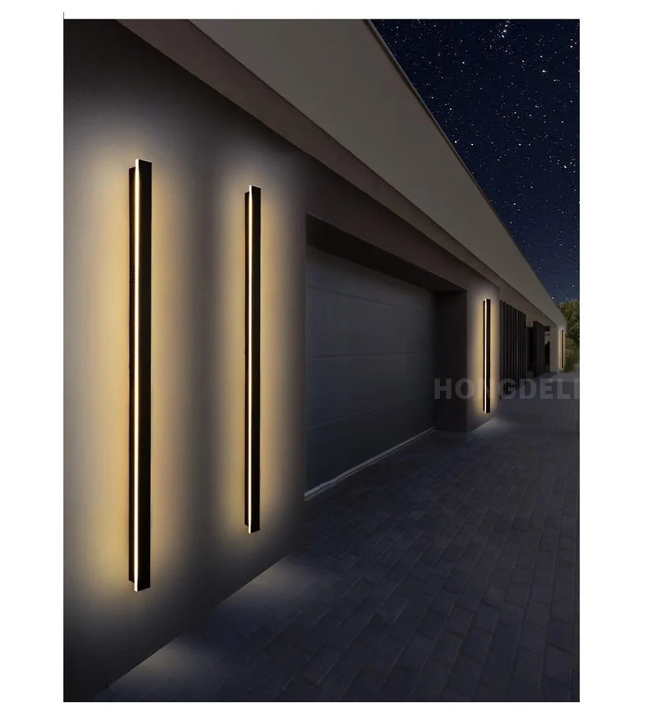 Waterproof Outdoor LED Wall Light – IP65 Modern Aluminum Wall Lamp, Dimmable, 110–240V