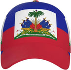 Haiti Snapback Cap – Adjustable Flag Baseball Hat (Unisex)