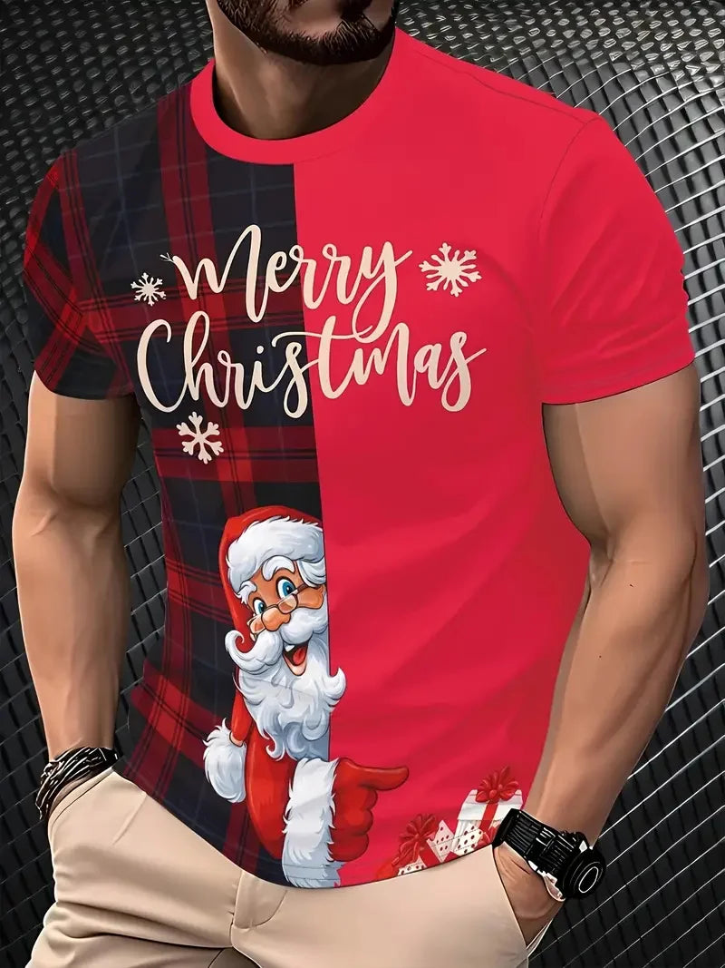 Funny Cartoon Santa Claus T-Shirt