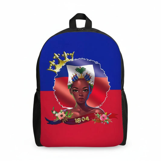 Haitian Queen 1804 Flag Laptop Backpack