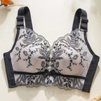 Lace-Trimmed Push-Up Bra