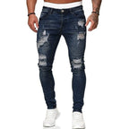 Men’s Ripped Street Style Skinny Jeans