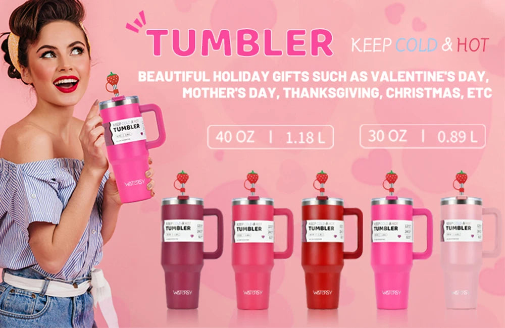 FrostGuard Pro Stainless Steel Tumbler – 30oz/40oz