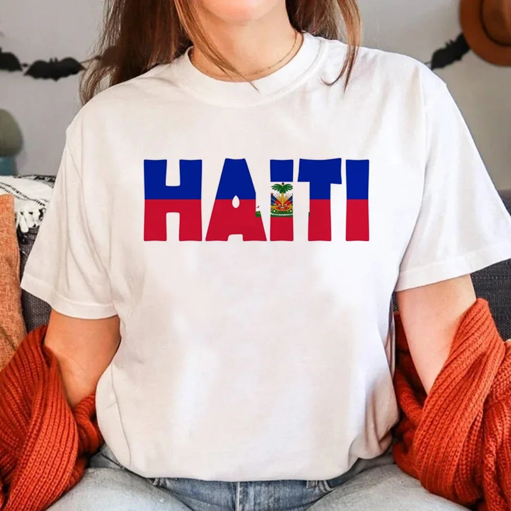 Haiti T Shirt Women Funny