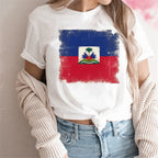 Haiti Women’s Summer T-Shirt – Funny Streetwear Tee