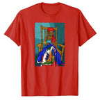 Haiti Flag Day Proud Woman Ayiti Girl Graphic Tee