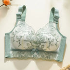 Lace-Trimmed Push-Up Bra
