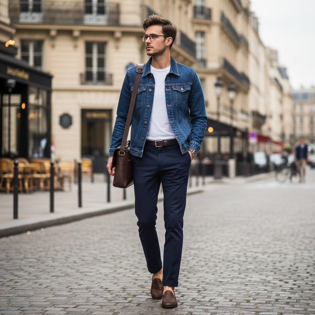 Denim Jacket | All-Season Slim Fit