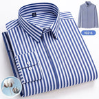 Premium Cotton Slim Fit Shirt - Striped Formal Wear