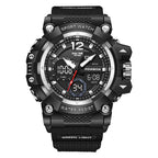 Men’s Fashion Sport Watch – 50M Waterproof, Shock Resistant LED Alarm