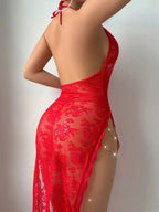 Sexy Lace See-Through Lingerie Set