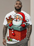 Funny Cartoon Santa Claus T-Shirt