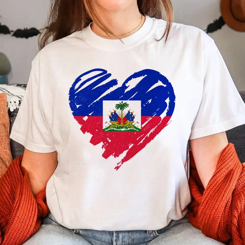 Haiti T Shirt Women Funny