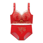 Lace-Trimmed Push-Up Bra