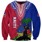 Haiti Flag 3D Sweatshirt